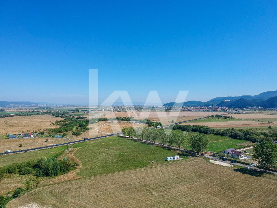 Teren intravilan, plat – 31.379 mp, Rasnov – zona Panicel