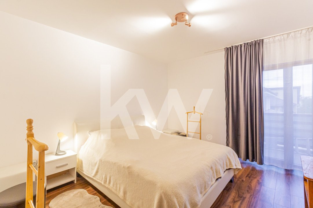 Apartament spatios cu vedere spre Brasov , zona de vile Coresi