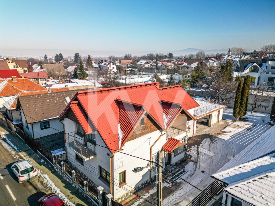 Casa individuala, vedere panoramica, Bunloc, Brasov, COMISION 0%