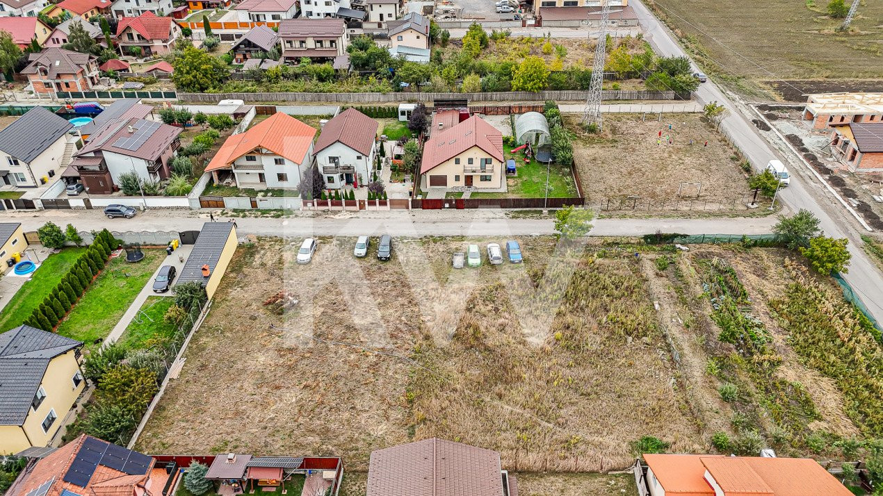 Teren de Casa, PUZ si utilitati - Strada Primaverii, Sanpetru