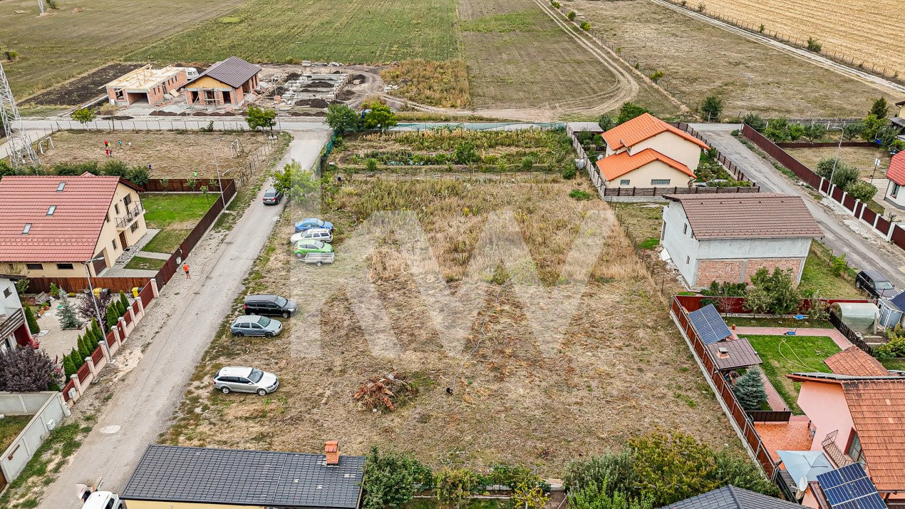 Teren de Casa, PUZ si utilitati - Strada Primaverii, Sanpetru