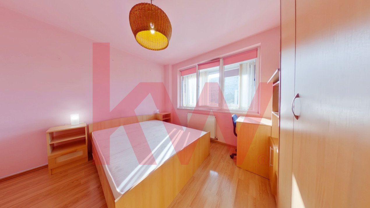 REZERVAT-Vânzare apartament 2 camere,mobilat si utilat+ balcon de 11mp