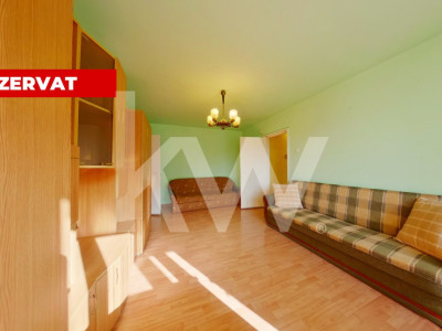 REZERVAT-Vânzare apartament 2 camere,mobilat si utilat+ balcon de 11mp